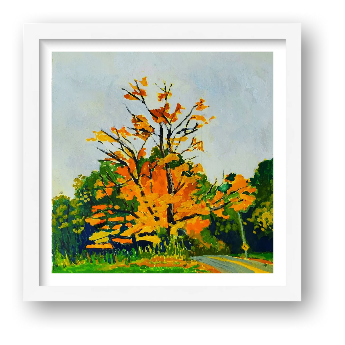 Mighty Maple — framed