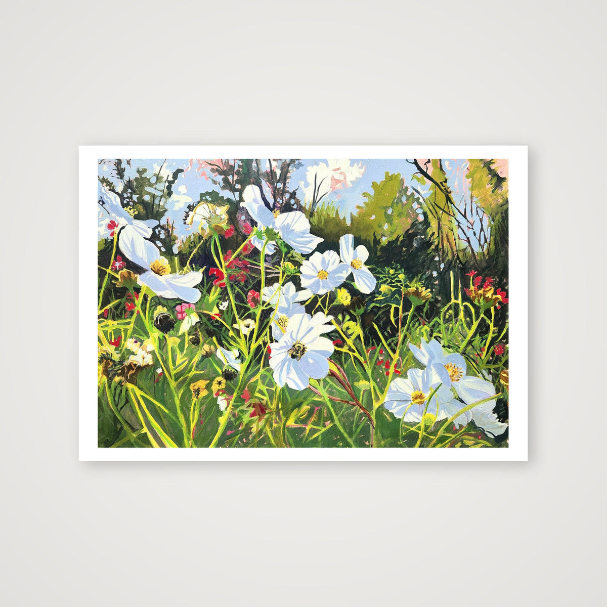 Common Eastern Bumble Bee — 84×59cm, 33×23" Print only