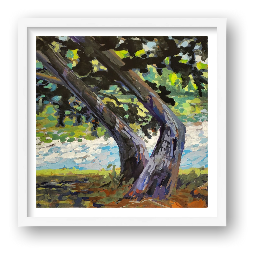 Pond's Edge — framed